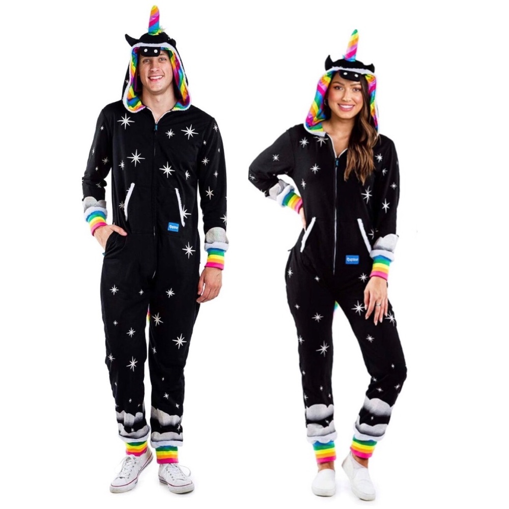 Tipsy Elves Night Mare Dark Unicorn Unisex Onesie